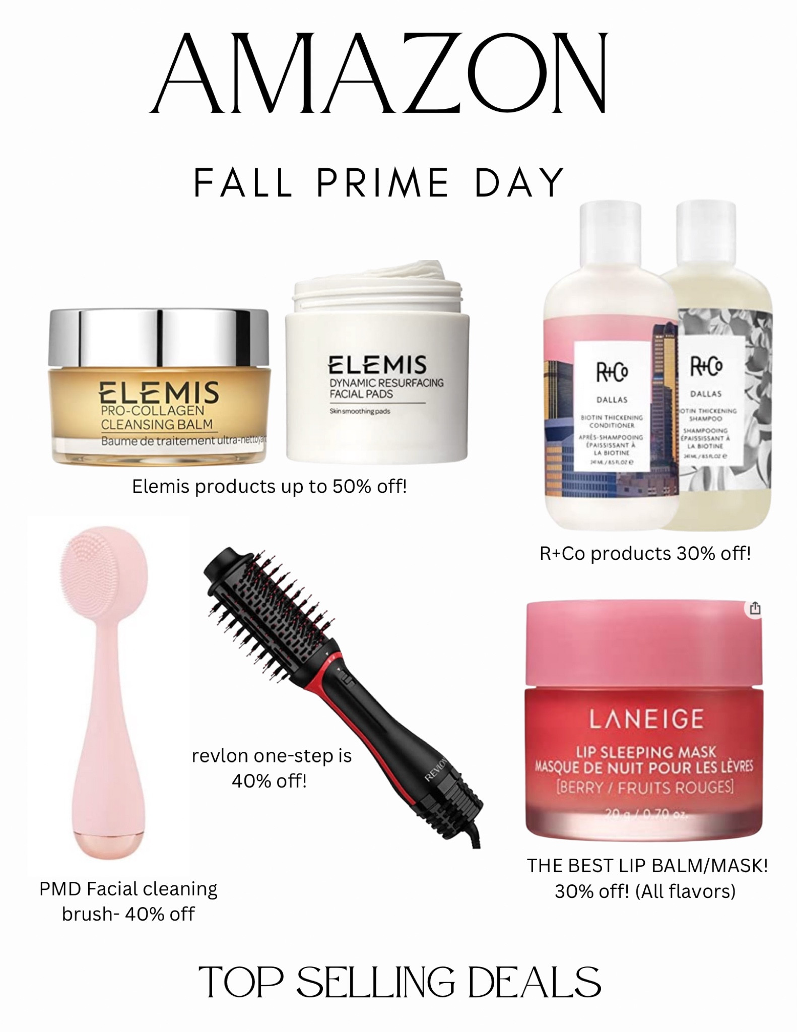 Amazon prime day finds! Great deals on hair care, makeup, and tools! These Elemis products are 40% off! 

#LTKSeasonal #LTKunder50 #LTKbeauty