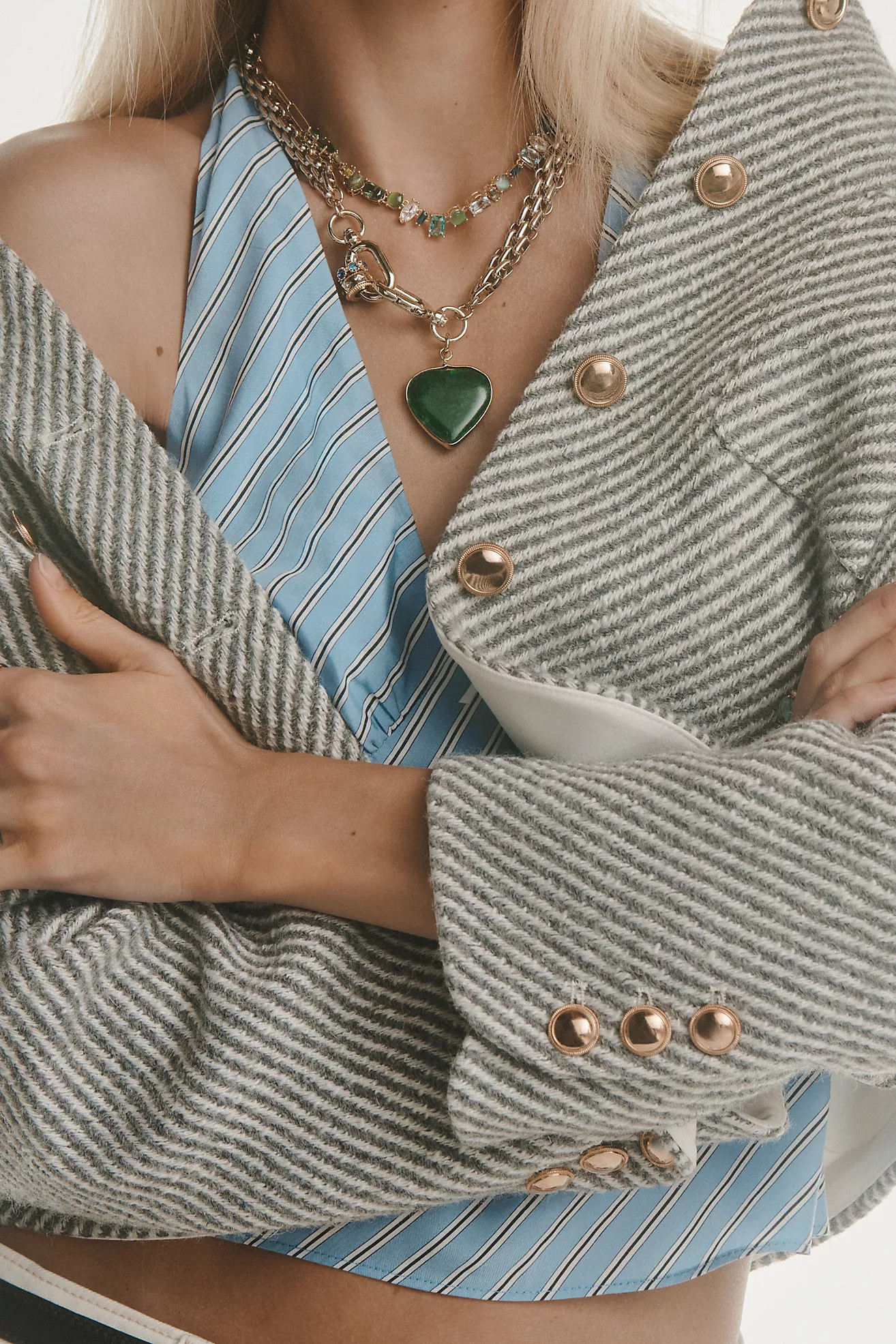 Maeve Boxy Wool-Blend Lady Jacket | Anthropologie (US)