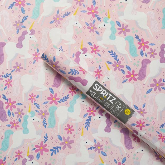 Unicorns Wrapping Paper - Spritz™ | Target