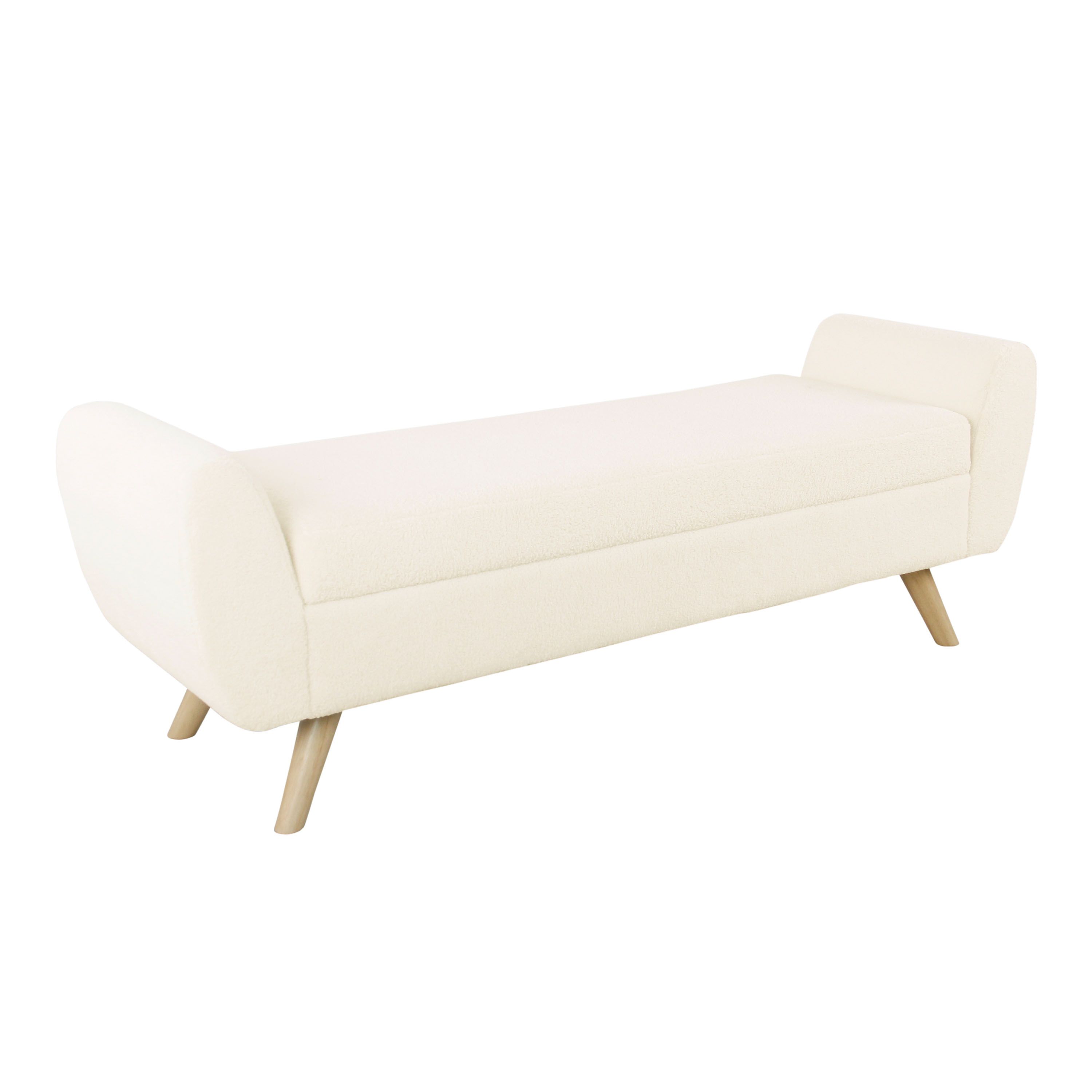 Carnaby Upholstered Storage Bench | World Market