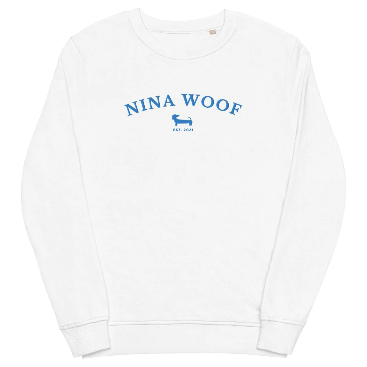 Unisex organic sweatshirt | Nina Woof