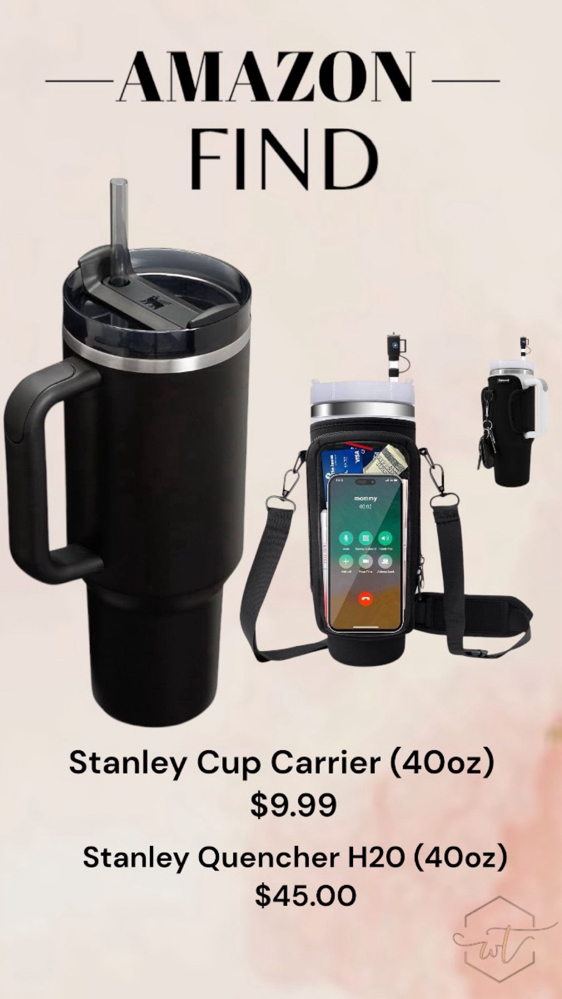 Stanley Cup and Stanley Cup Carrier   

✨ Click on the “Shop  AMAZON FIND collage” collections on my LTK to shop.  Follow me @winsometaylorlifestyle for daily trips and styling tips! Seasonal, home, home decor, decor, kitchen, beauty, fashion, winter,  valentines, spring, Easter, summer, fall!  Have an amazing day. xo💋 #paidpartnership #amazonmusthave 

Amazon find/travel/standkey cup/amazon must have 

#LTKSaleAlert #LTKOver40 #LTKTravel