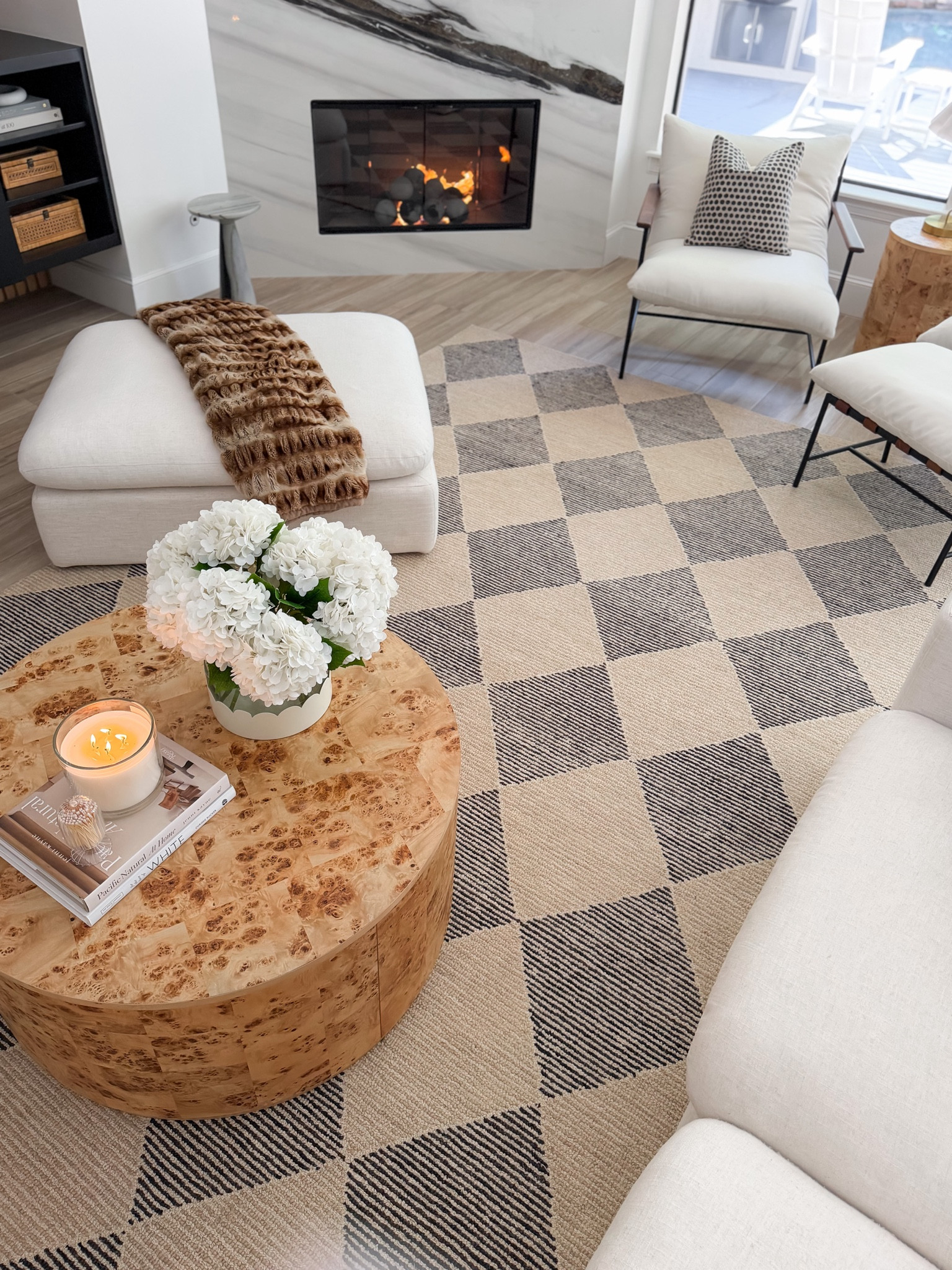 I can’t get over how much this new Loloi x Chris Loves Julia Francis rug transformed our living room 🤍. This is the beige / charcoal colorway. 

I’ve been eyeing this beige/charcoal checkered rug since we moved into this house, and it was exactly what this space needed to finally pull everything together. The texture, pattern, and cozy feel are SO good.

And the best part? It’s currently over 50% OFF 👏 on @Wayfair 

If you’ve been looking for a neutral checkered rug, cozy living room inspo, or affordable designer-style rugs, this is your sign. 

#cljxloloi #loloirugs

#LTKSaleAlert #LTKHome