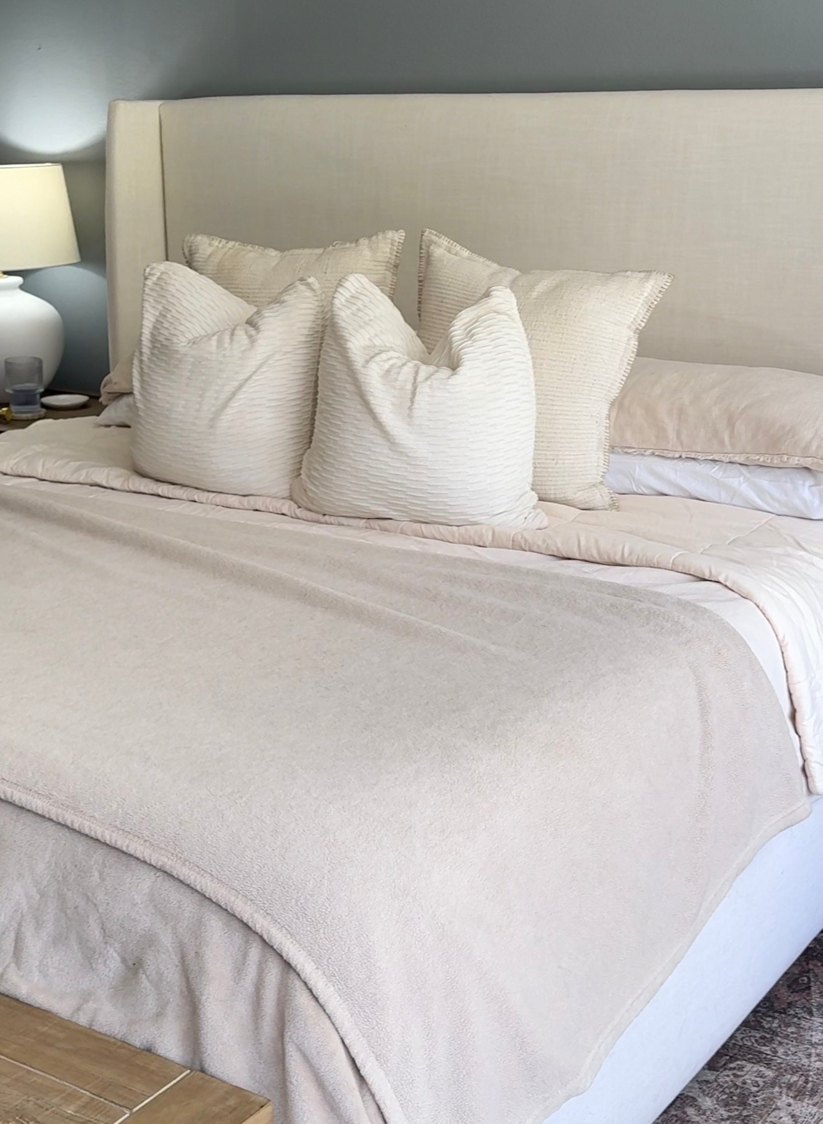 our current bedding! Will be updating the pillows soon! 

#LTKHome #LTKSpringSale #LTKSaleAlert