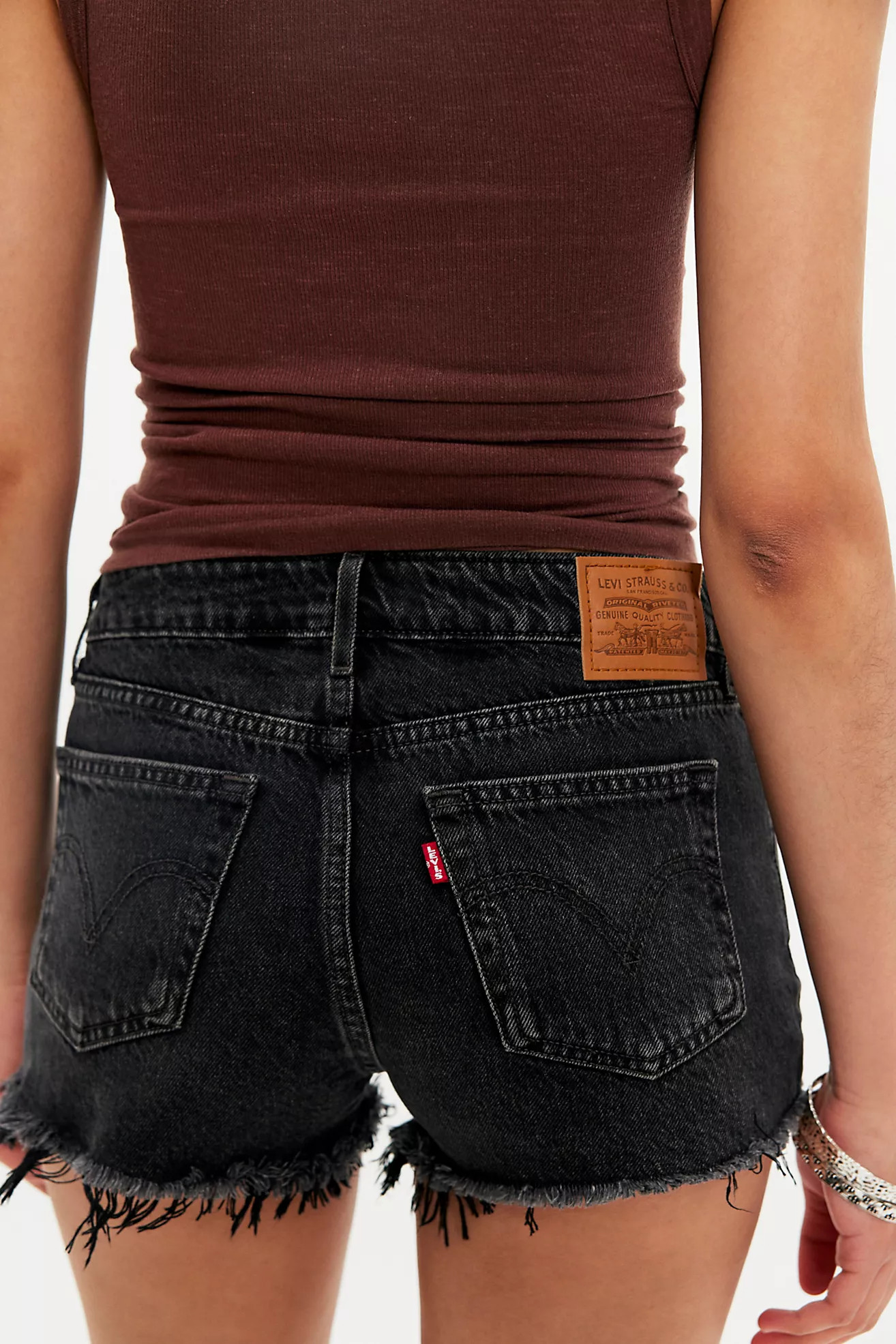 Levi's Low-Rise Shorts | Free People (Global - UK&FR Excluded)