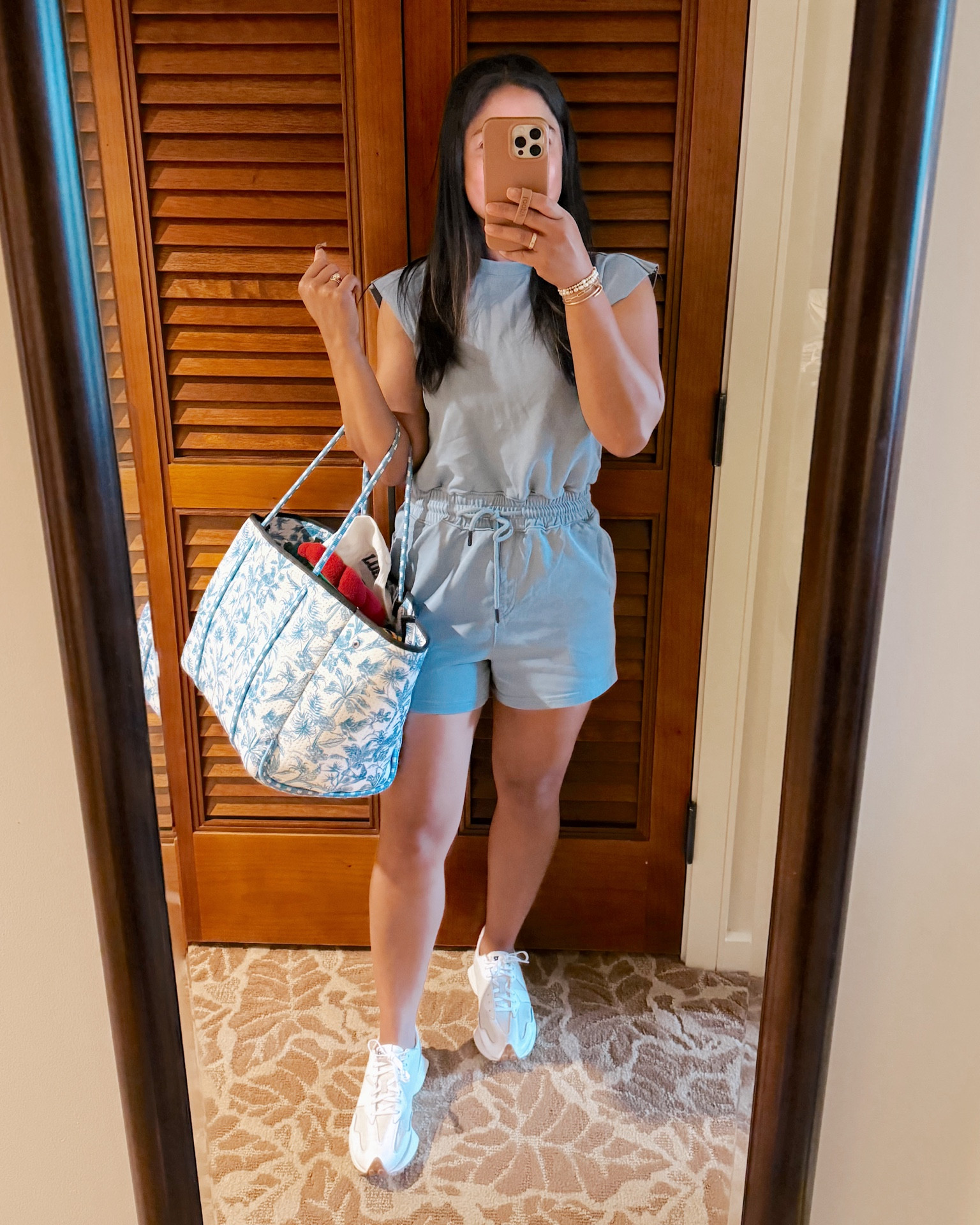 My romper is 20% off for Amazon prime day! Super comfortable! Wearing a small 