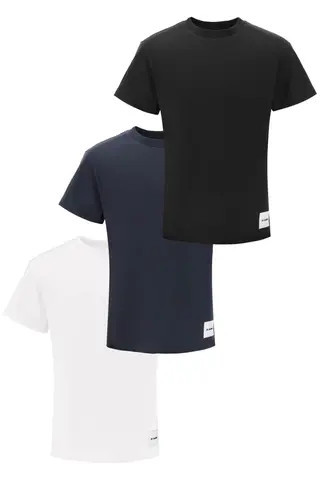 Jil sander organic cotton t-shirt tri-pack | Residenza725 US