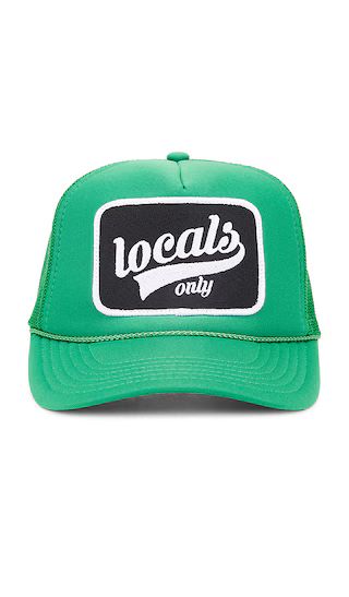Locals Only Hat in Green | Revolve Clothing (Global)