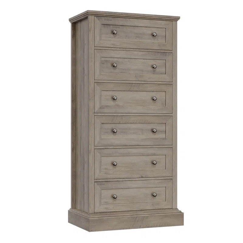 Christiano 55.9" H Freestanding 6 Drawer Dresser | Wayfair North America