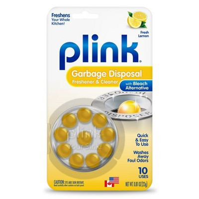 Plink Garbage Disposer Cleaner and Deodorizer - 0.81oz/10ct | Target