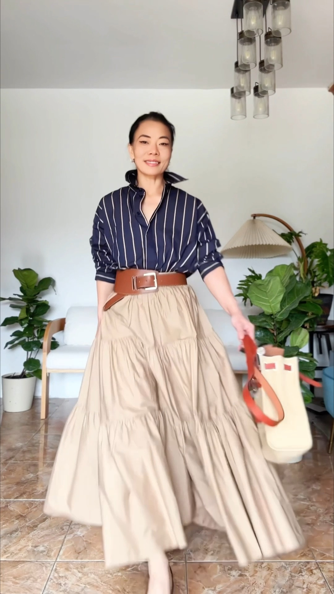 A button-down shirt and long skirt combo is always my go-to.

#LTKOver40 #LTKootd #LTKgrwm