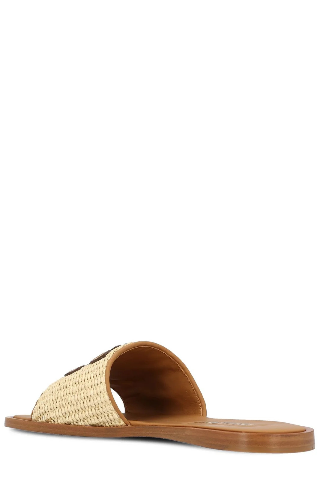 Miu Miu Logo-Detailed Slip-On Sandals | Cettire Global