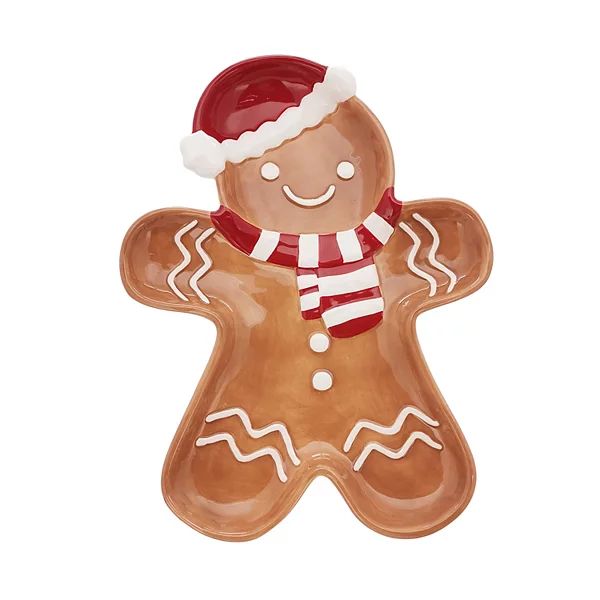 St. Nicholas Square® Merry Merry Gingerbread Serving Platter | Kohl's
