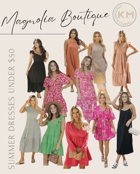 Magnolia Boutique
Summer Dresses Under $50

#LTKfindsunder100 #LTKfindsunder50 #LTKstyletip