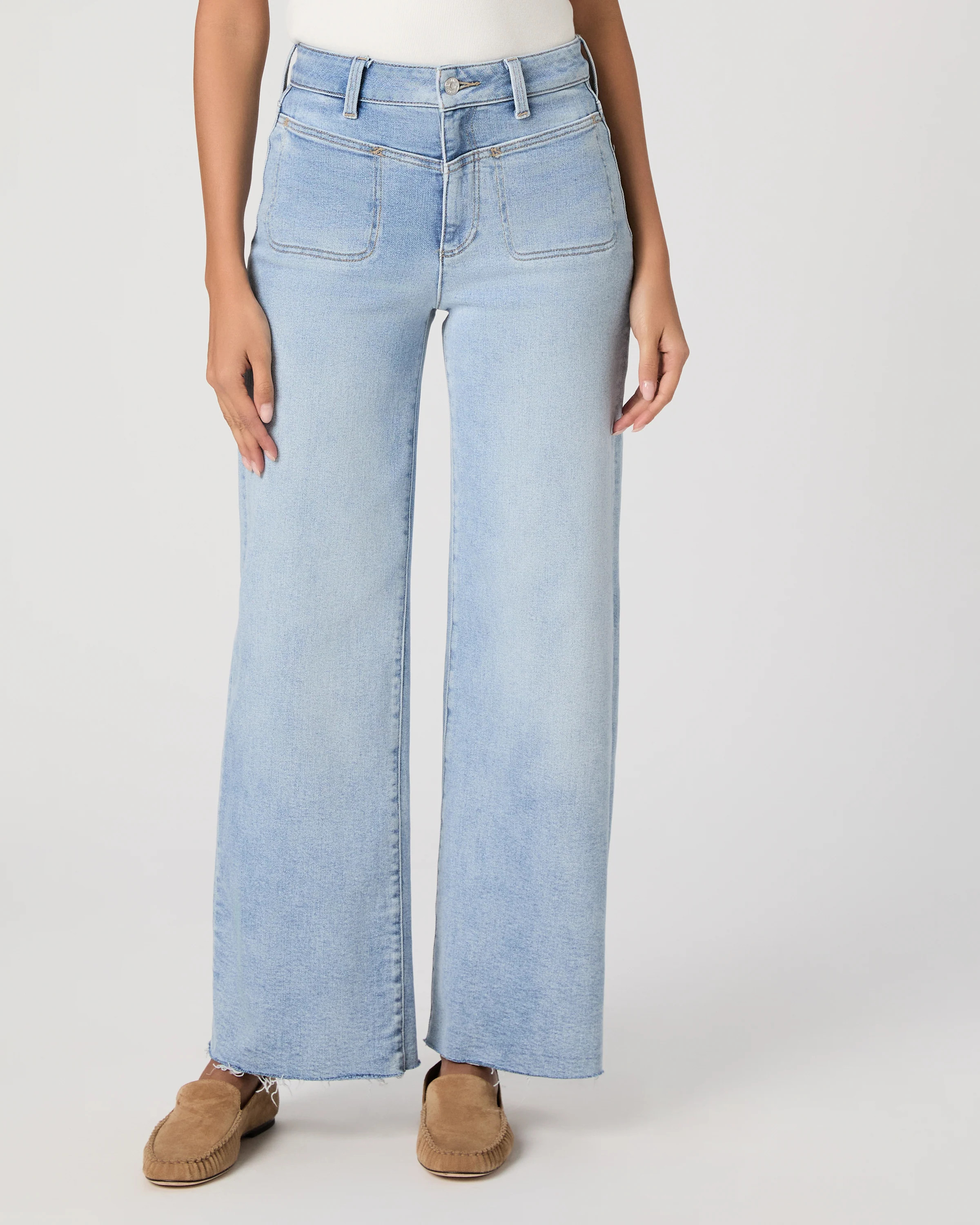 Anessa 31" Wide Leg Jean | Paige