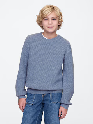 CashSoft Rib Crewneck Sweater | Gap (US)