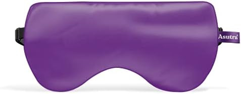 ASUTRA Silk Eye Pillow, Purple Box Set | Filled w/ Lavender & Flax Seeds | Weighted | Meditation ... | Amazon (US)