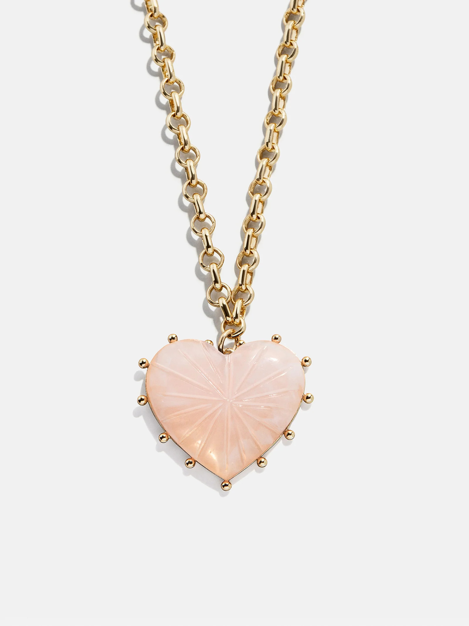 Juno Pink Resin Pendant - Pink | BaubleBar