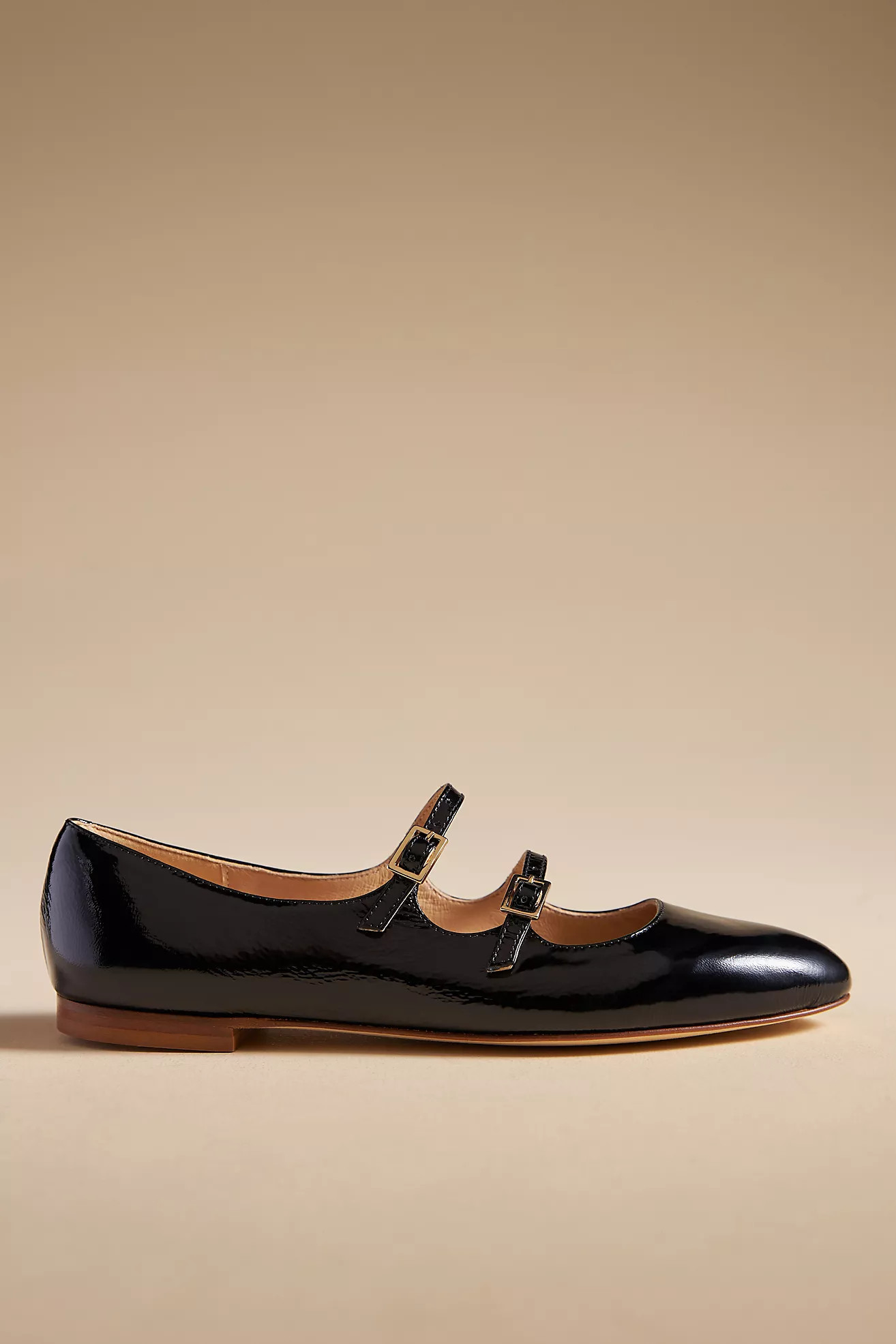 Fabio Rusconi Double-Strap Mary Jane Flats | Anthropologie (US)