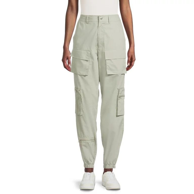 Liv & Lottie Juniors Cargo Pants with Zippers, Sizes S-XL | Walmart (US)