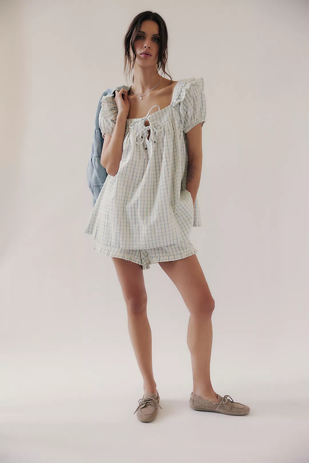 Maggy Mae Yarn Dye Short Set | Free People (UK)