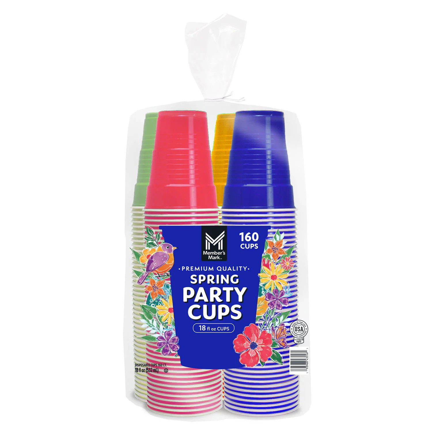 Member's Mark Premium Quality Spring Cups, 18 fl. oz., 160 ct. | Sam's Club