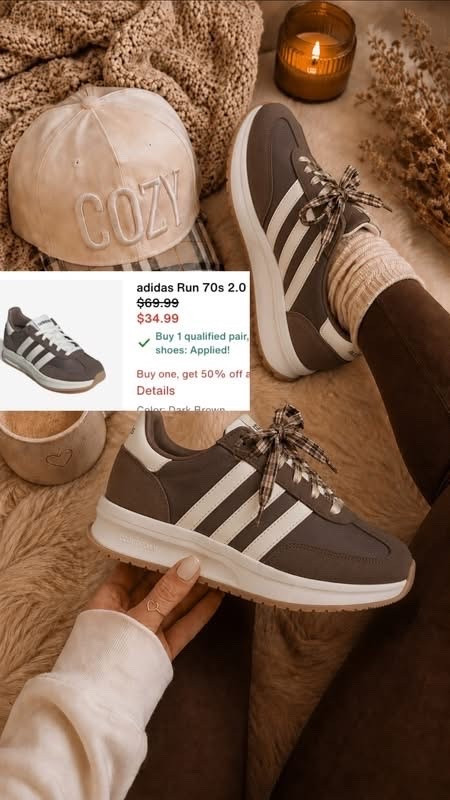 Did you SEE that price on these Adidas?! 👀 Under $35—yes, you read that right!

I found a deal that makes these 50% OFF, and I’m going to show you exactly how to grab them for that price before sizes start selling out.

Comment HOW and I’ll send you the link and all the details! 👟🔥

#LTKgrwm #LTKmomlife #LTKdayinmylife