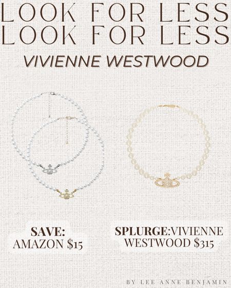 Vivienne Westwood lookalike pearl necklace from Amazon! 
#founditonamazon 

#LTKStyleTip #LTKFindsUnder50