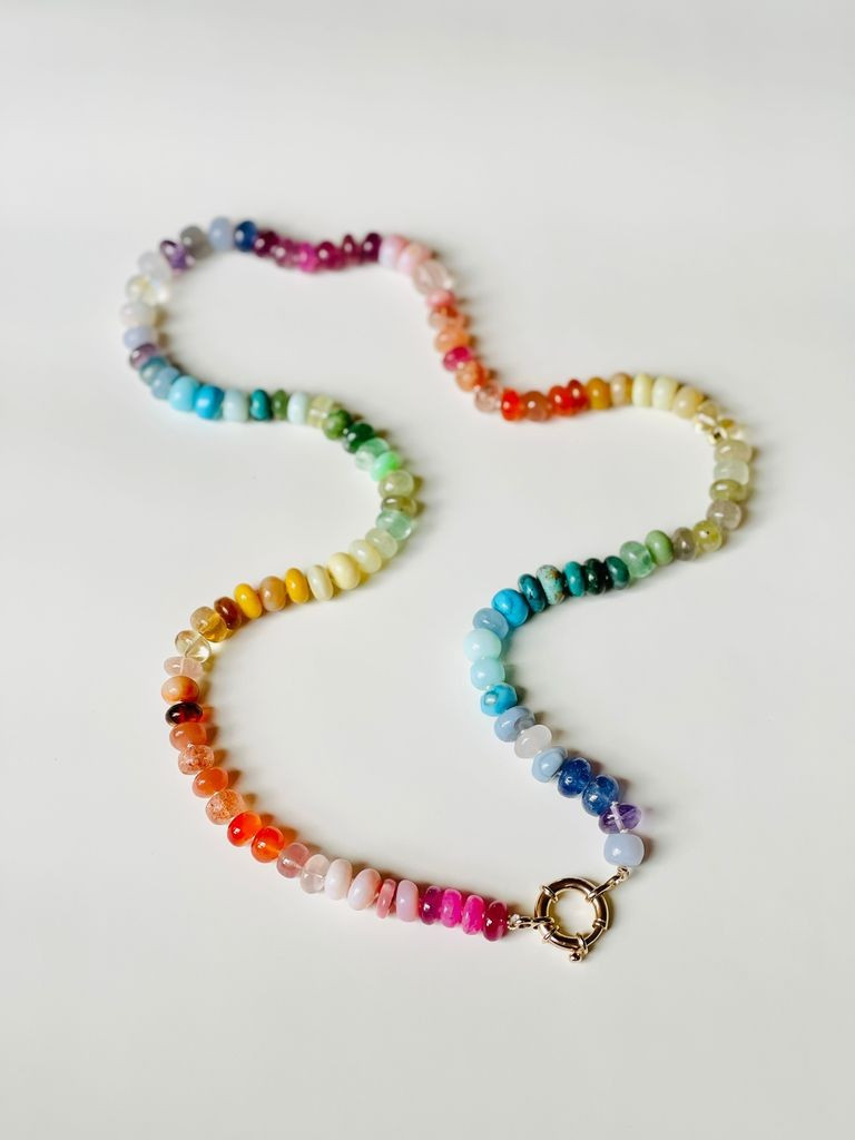 Chunky Classic Rainbow Necklace | Monarch Market