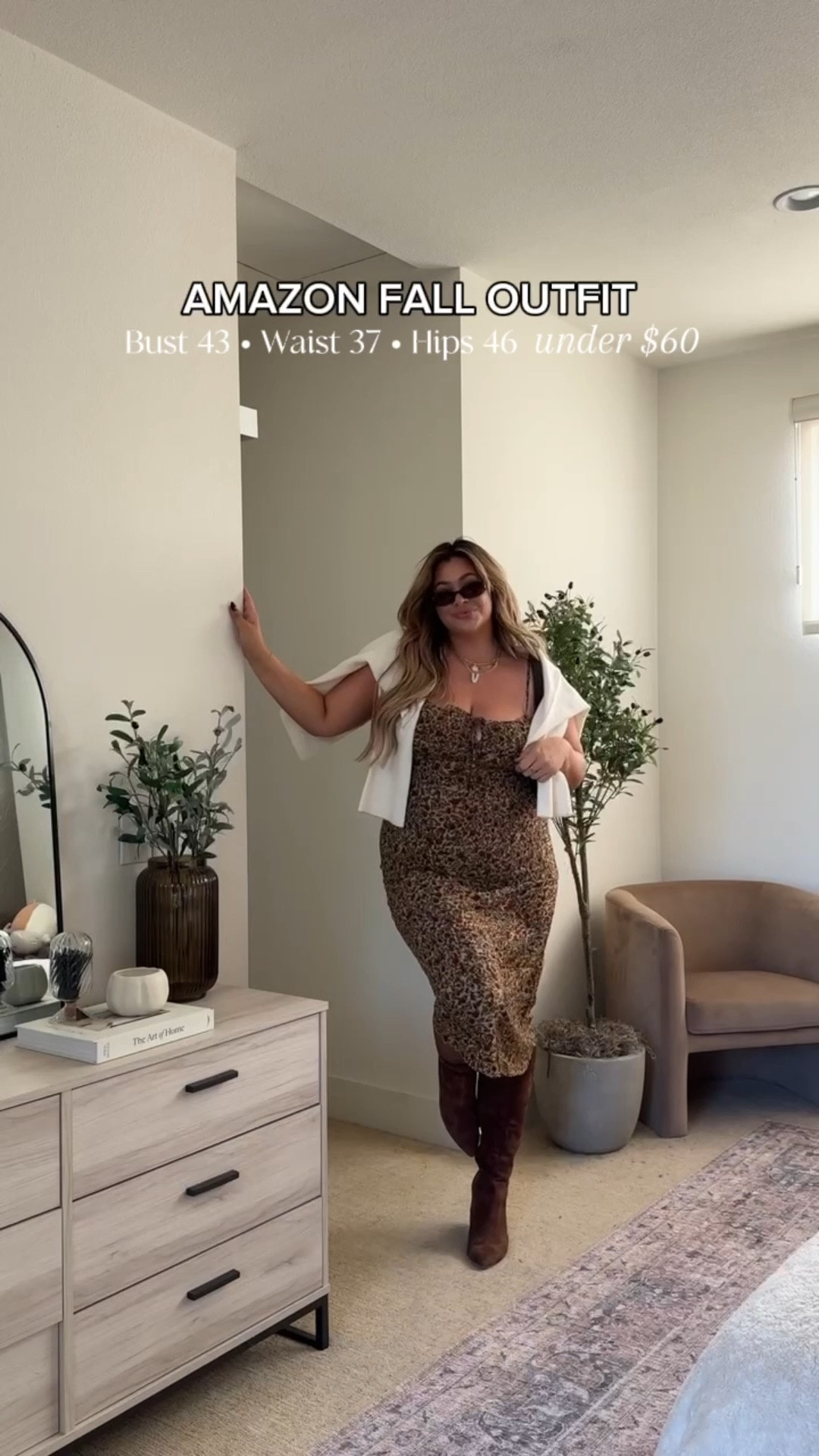 Fall dress outfit from amazon 🤎 wearing an xl!

#LTKStyleTip #LTKSeasonal #LTKMidsize