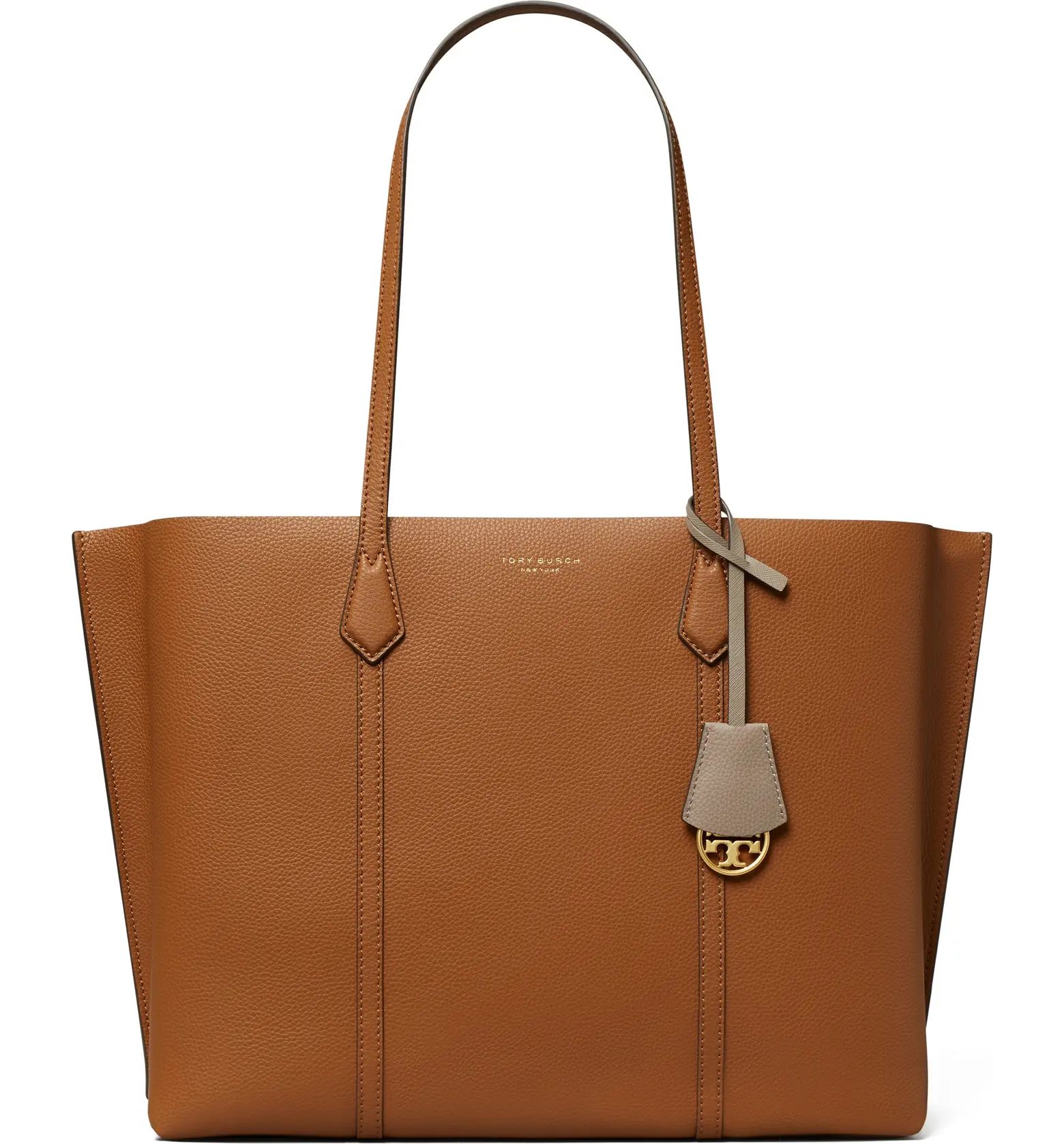 Perry Triple Compartment Leather Tote | Nordstrom