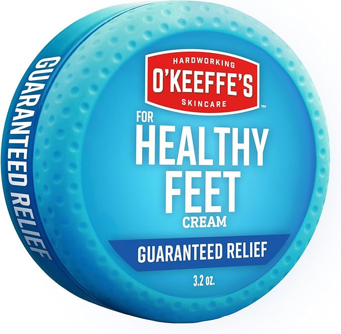 O'Keeffe's for Healthy Feet Foot Cream - 3.2 oz Jar (1 Pack) - Guaranteed Relief for Extremely Cr... | Amazon (US)