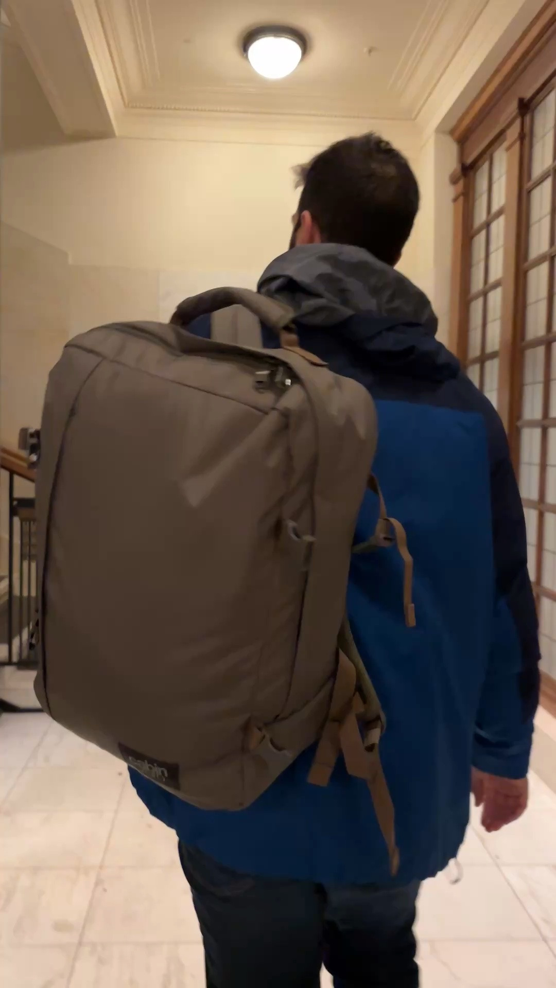 Carry-on backpack Ryan used for our Christmas market trip! 

Worked great on Ryanair flights.

#LTKTravel #LTKdayinmylife