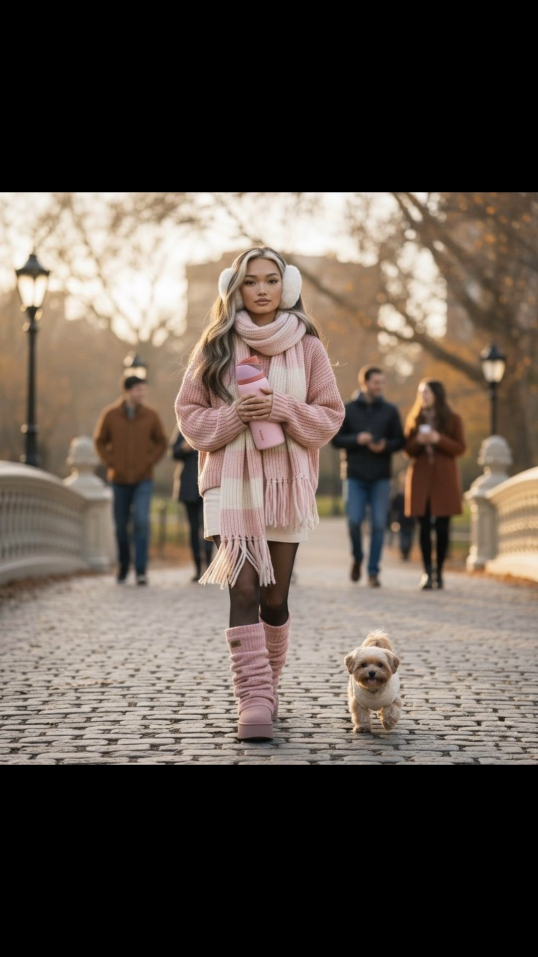Soft Winter Stroll 🧣
Chunky knits, ear muffs, and the softest pink tones — this cozy layered look is perfect for chilly morning walks or holiday coffee runs. Linked the full outfit + similar winter finds below 🩷☕

#LTKStyle #LTKWinter #CozyOOTD #SoftAesthetic #WinterOutfit #LTKFinds

#LTKPets #LTKFindsUnder50 #LTKGiftGuide