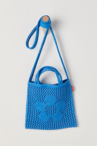 Verloop Raffia Flower Mini Tote | Free People (Global - UK&FR Excluded)