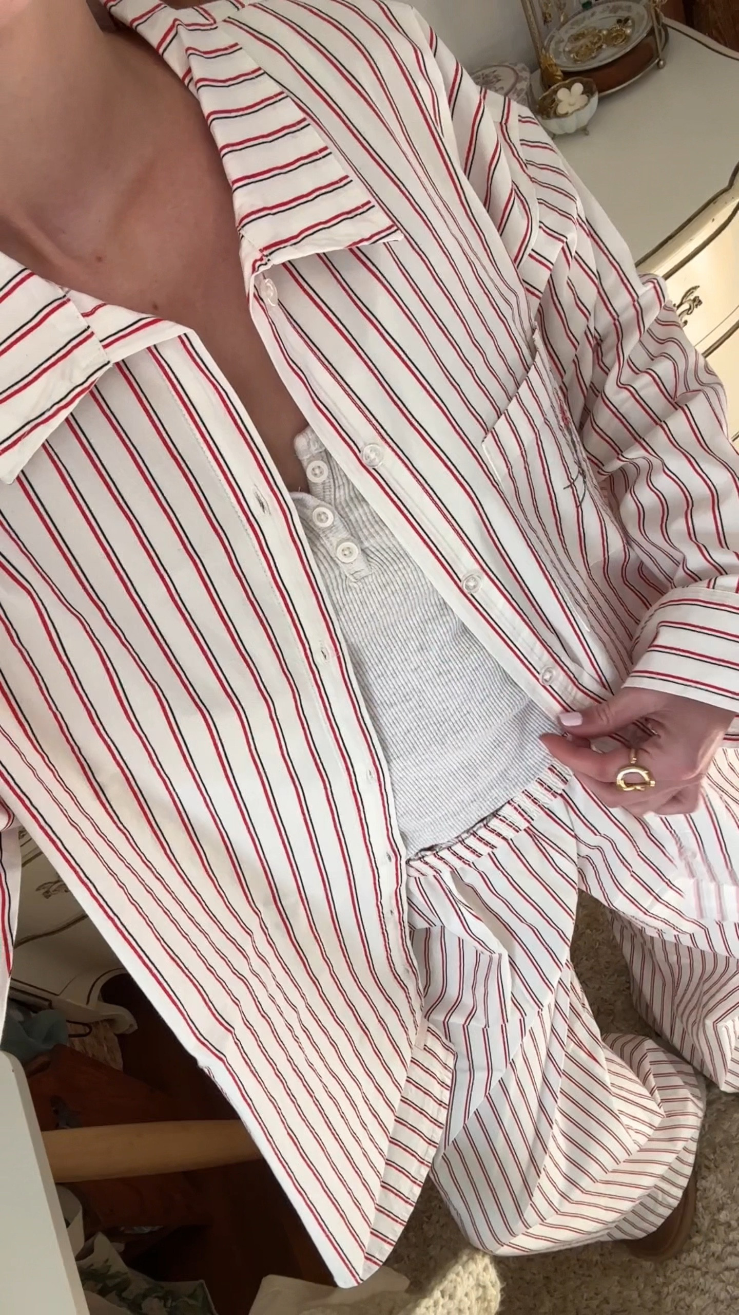 my new pj sets! I’m obsessed 💌🌸 code HILLARY15 will give you 15% off! 

#LTKSeasonal #LTKFindsUnder50 #LTKStyleTip