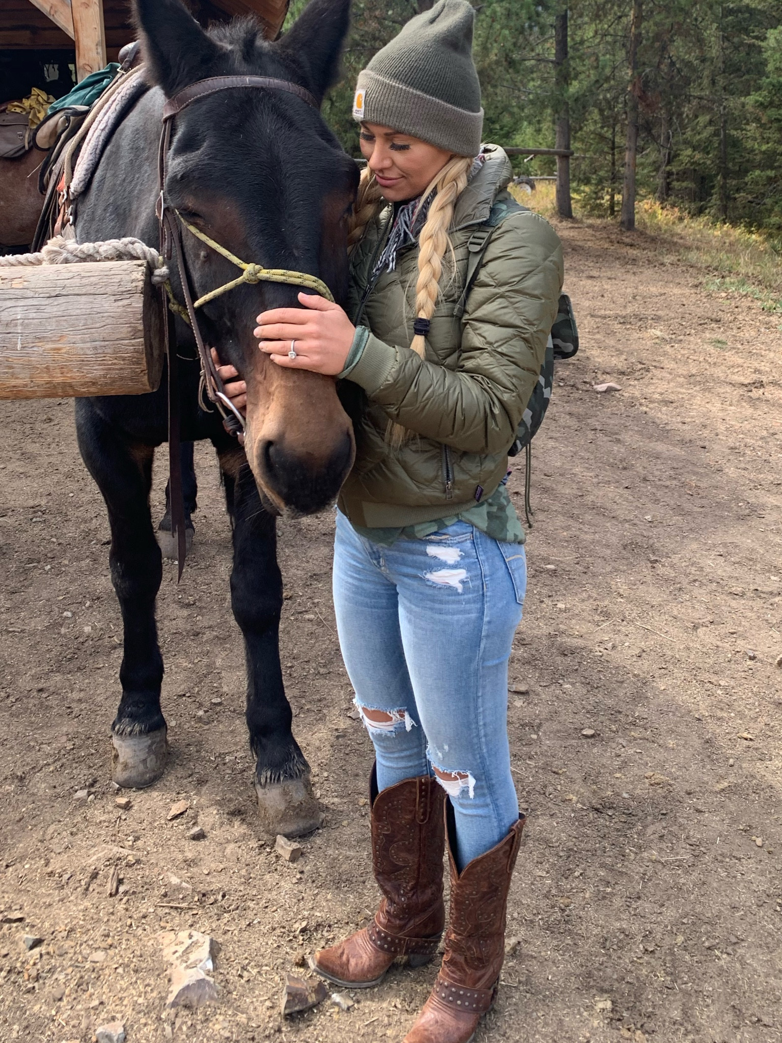 Out in Montana trying to stay warm in the mountains  

#LTKFind #LTKstyletip #LTKSeasonal