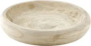 Santa Barbara Design Studio Table Sugar Hand Carved Paulownia Wood Serving Bowl, Large, Natural, ... | Amazon (US)