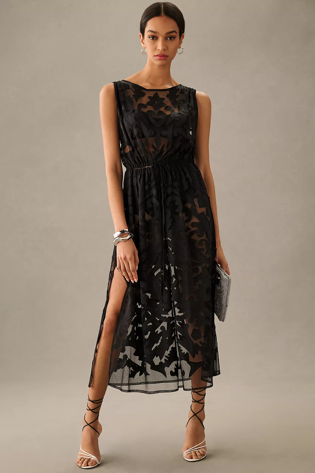 Mesh Cutout Tunic | Anthropologie (US)