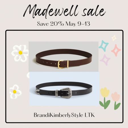 The Madewell sale has started!!! Save 20% on these belts that are a classic and a vibe this year. A good staple for your wardrobe.
Summer looks, summer outfit, sale, summer style, BrandiKimberlyStyle

#LTKSaleAlert #LTKxMadewell #LTKStyleTip