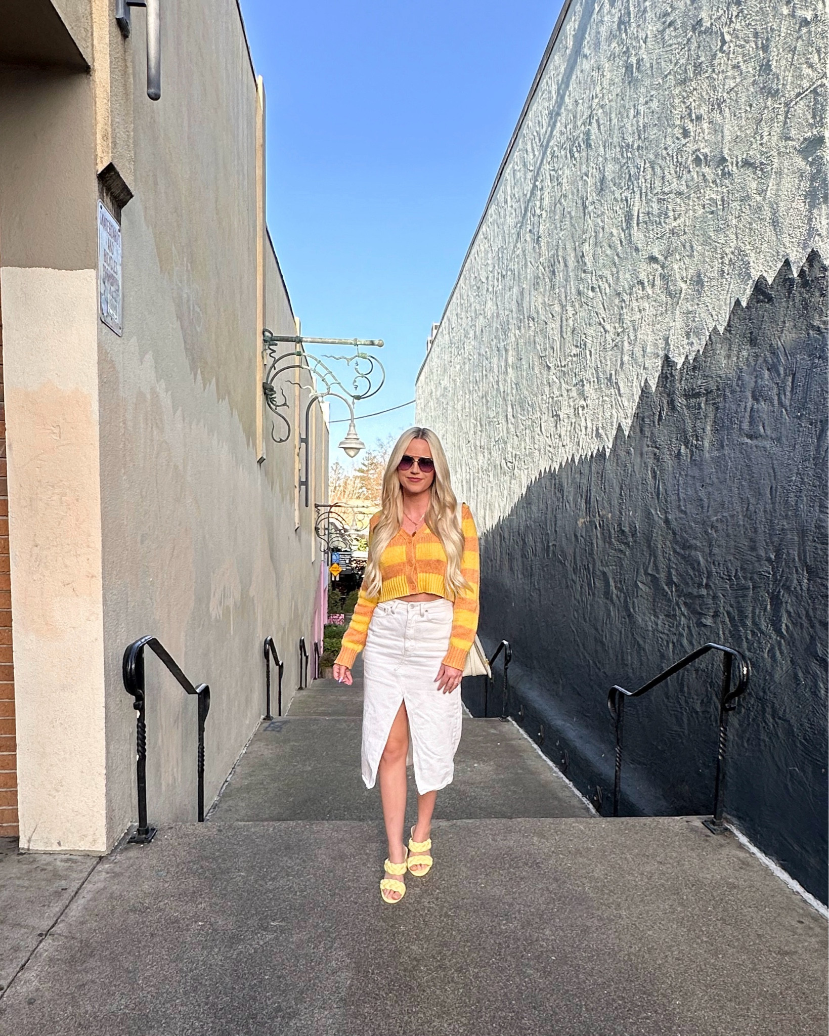 Cardigan is sold out, but linking similar styles below!

Skirt: 26

Denim Midi Skirt | Cropped Cardigan | Striped Cardigan

#LTKfindsunder100 #LTKSeasonal #LTKstyletip