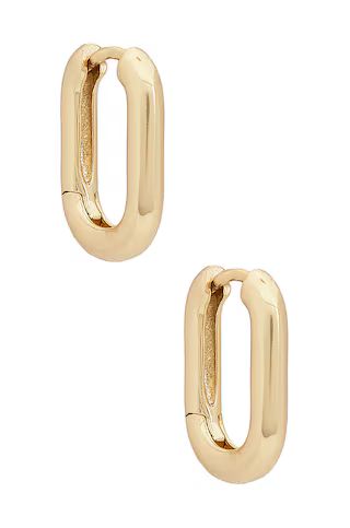 SHASHI Cosmo Huggie in Gold from Revolve.com | Revolve Clothing (Global)