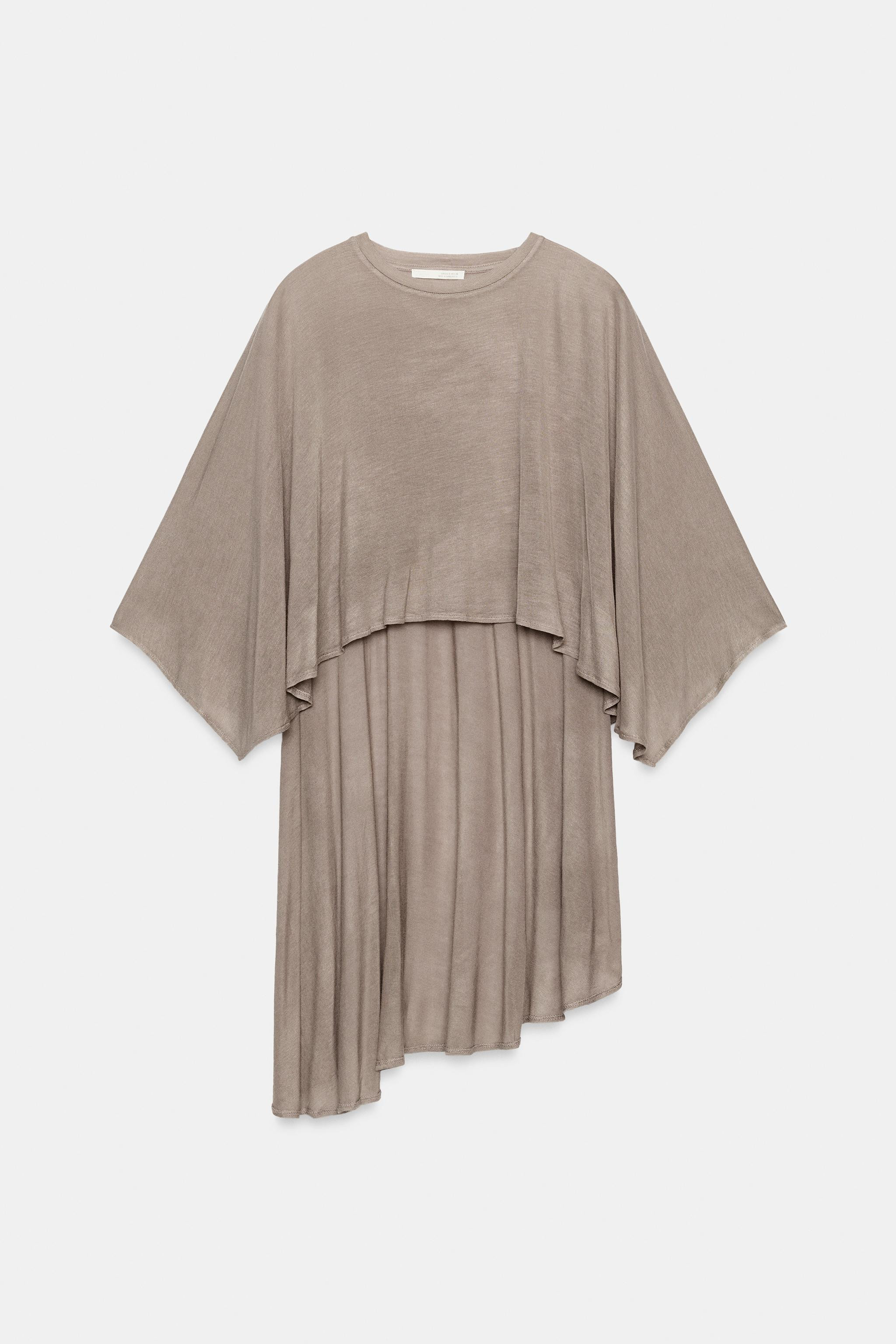 ASYMMETRIC CAPE TOP | Zara US