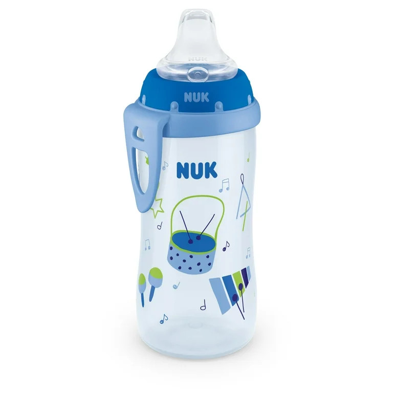 NUK Toddler Active Cup, 10 oz Soft Spout Sippy Cup, 12+ Months, 1 Pack, Boys | Walmart (US)