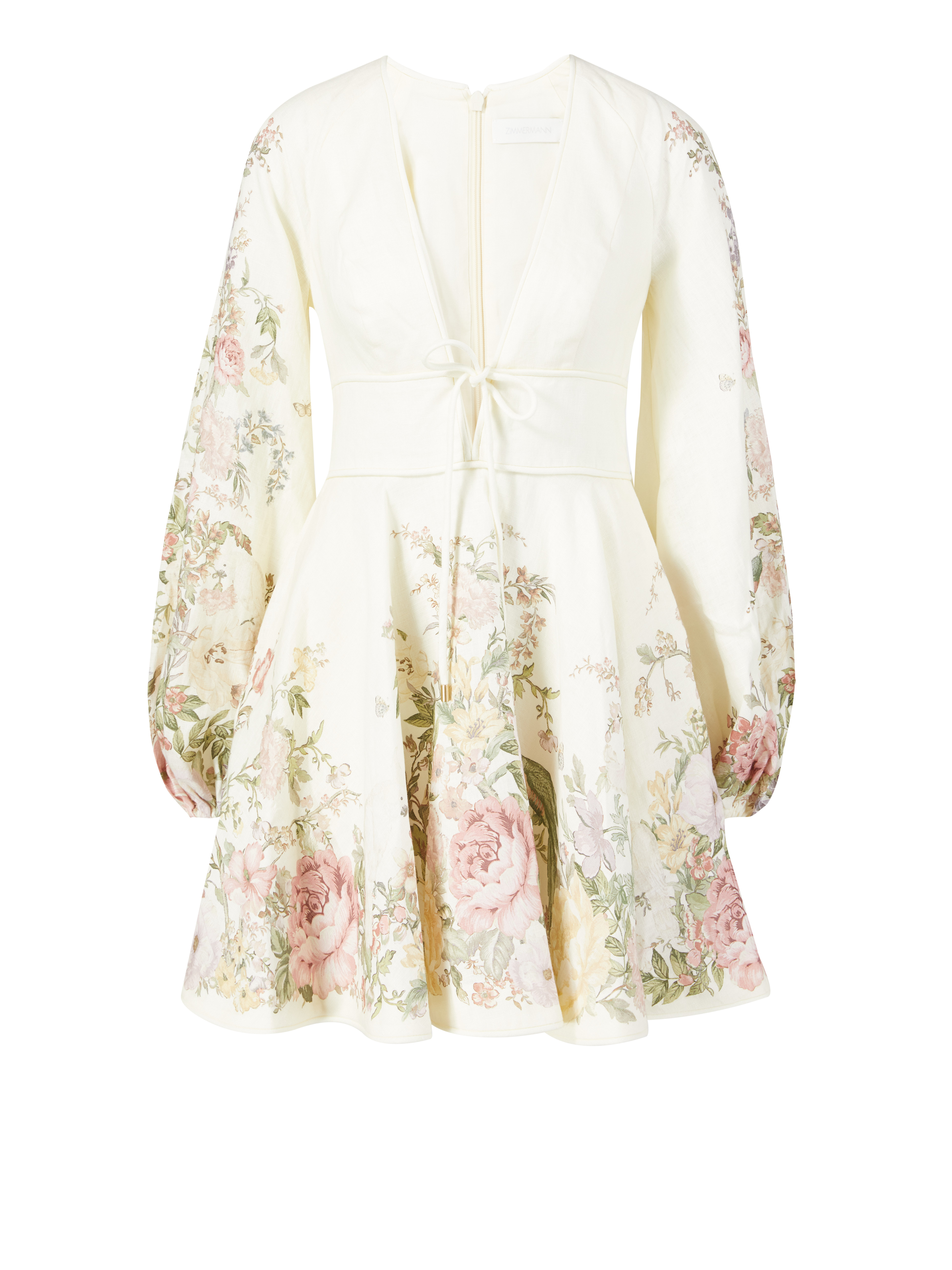Minikleid 'Waverly Plunge' Crème | 1 | 2100006745900 | Unger-Fashion.com