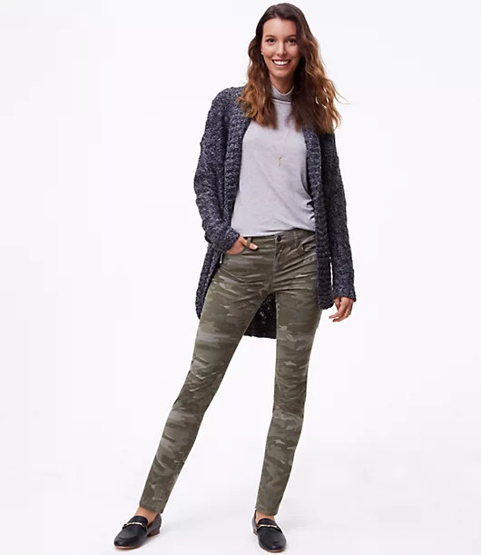 LOFT Tall Camo Skinny Pants | LOFT