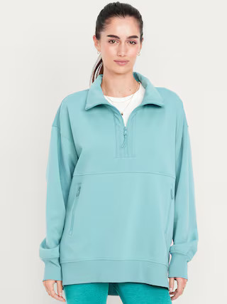 Dynamic Fleece Half-Zip Tunic | Old Navy | Old Navy (US)