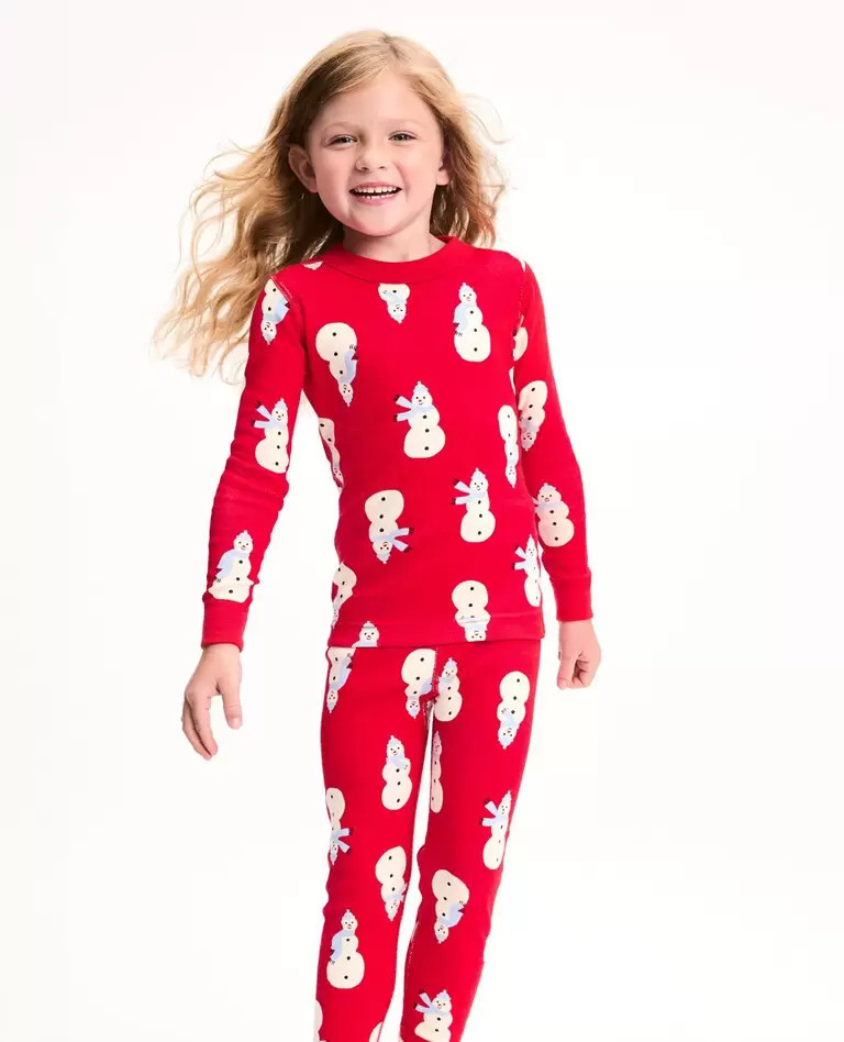 Kids Holiday Long John Pajama Set | Hanna Andersson