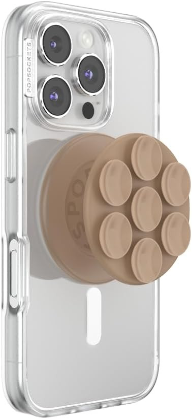 PopSockets Suck-Up™ Suction Grip & Stand, 3-in-1 MagSafe Phone Mount for iPhone, Strong Hold on... | Amazon (US)