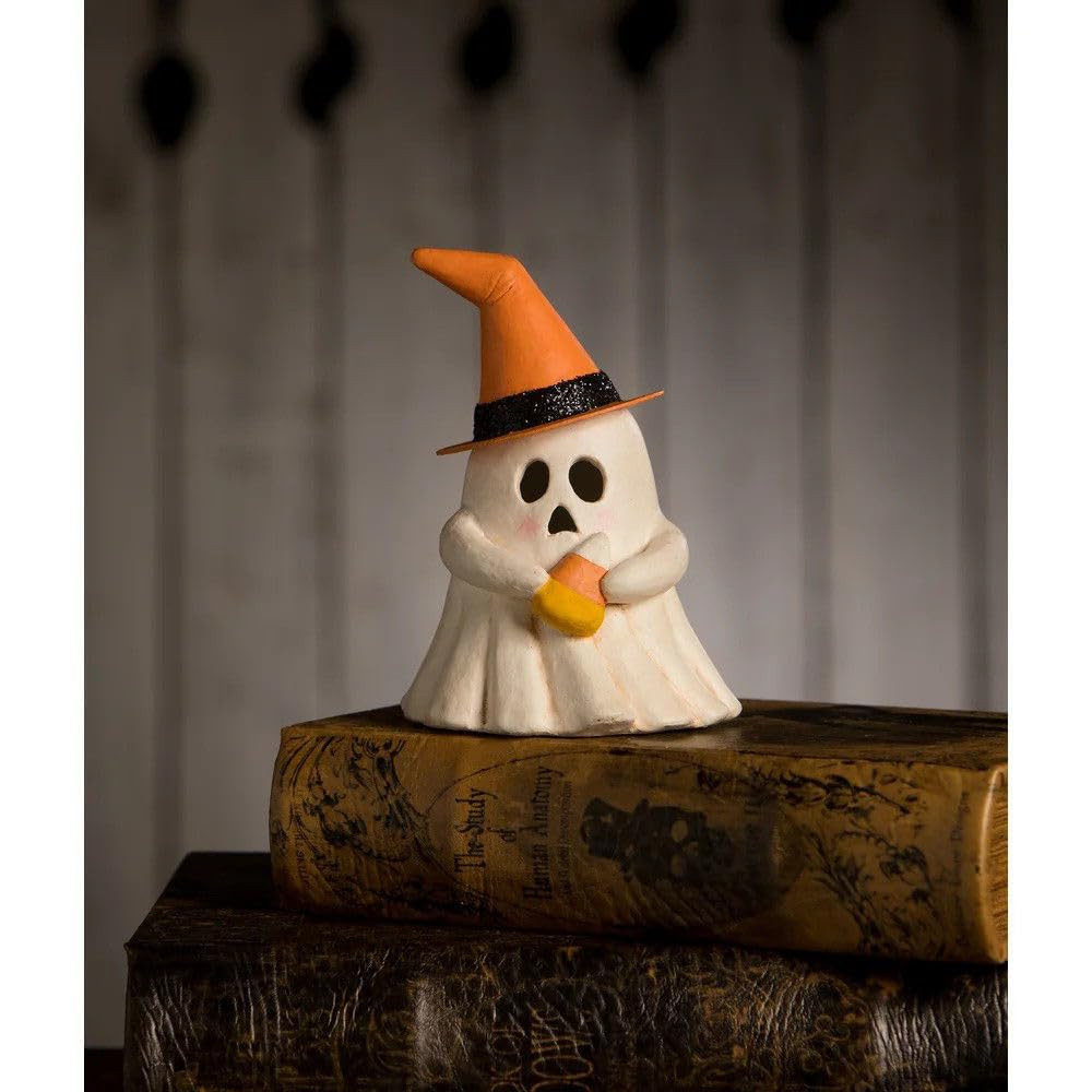 Bethany Lowe Witchy Ghost with Candy Corn TF3240 Halloween Figurine, Multicolor (Orange, White) | Amazon (US)